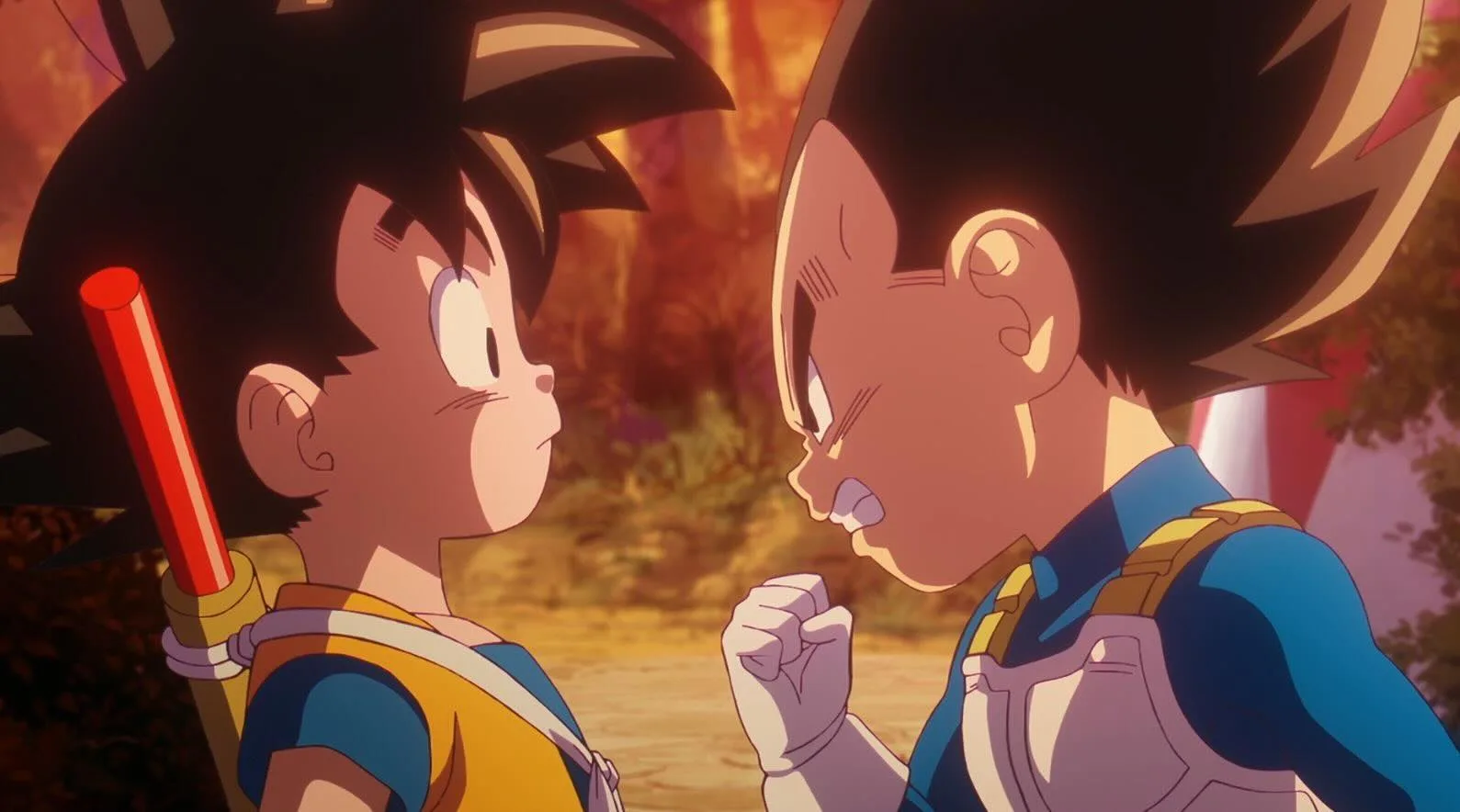 Vegeta and Goku